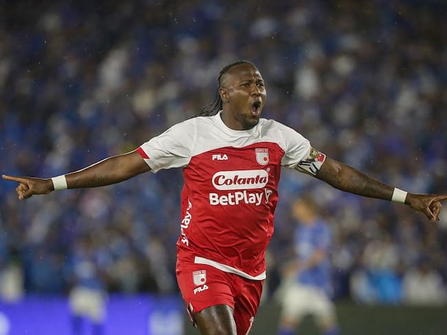 Independiente Santa Fe derrotó a Millonarios y se clasificó a la final de la Liga BetPlay. (Colprensa - Cristian Bayona).